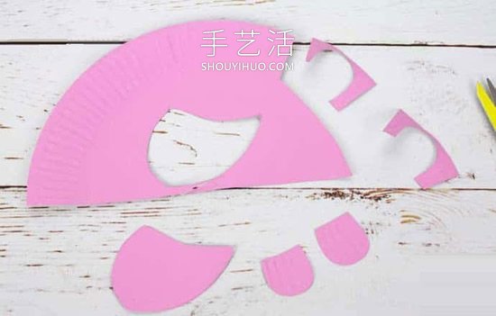 幼兒園用紙盤手工制作刺猬的做法教程 -  rpnrmr.com
