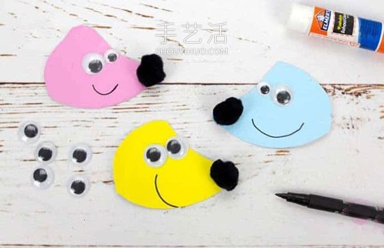 幼兒園用紙盤手工制作刺猬的做法教程 -  rpnrmr.com