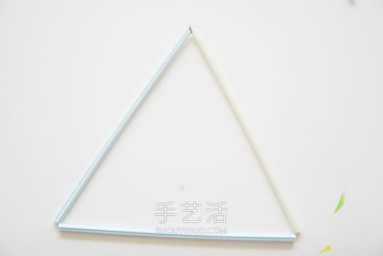 自制幾何形狀吸管花盆的方法圖解教程 -  rpnrmr.com