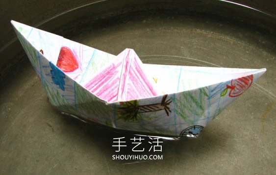 最簡單小船的折紙方法步驟圖解 -  rpnrmr.com