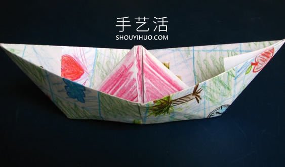 最簡單小船的折紙方法步驟圖解 -  rpnrmr.com