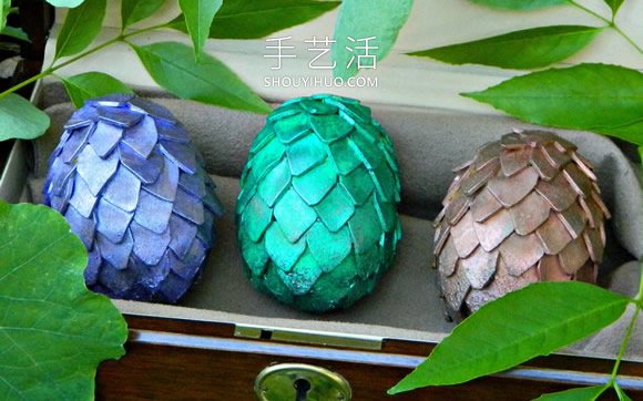 自制《權(quán)力的游戲》里的龍蛋作為復(fù)活節(jié)彩蛋 -  rpnrmr.com