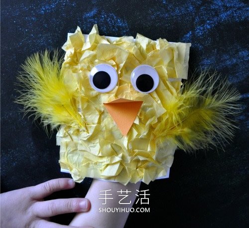 幼兒園手工制作信封小雞木偶的做法教程 -  rpnrmr.com