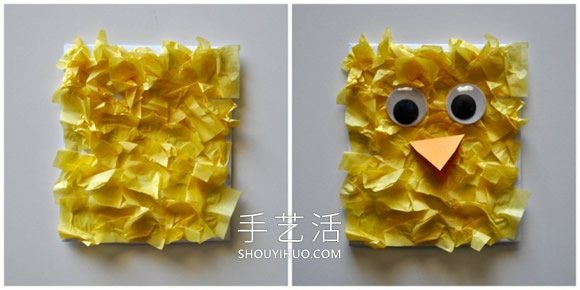 幼兒園手工制作信封小雞木偶的做法教程 -  rpnrmr.com