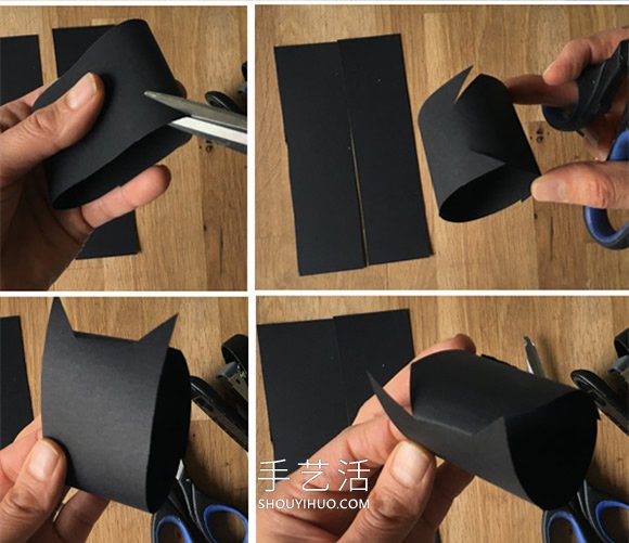 簡單又可愛蝙蝠花環(huán)的手工制作教程 -  rpnrmr.com