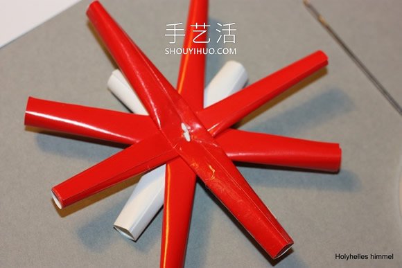 自制圣誕節(jié)禮物裝飾雪花的方法圖解教程 -  rpnrmr.com