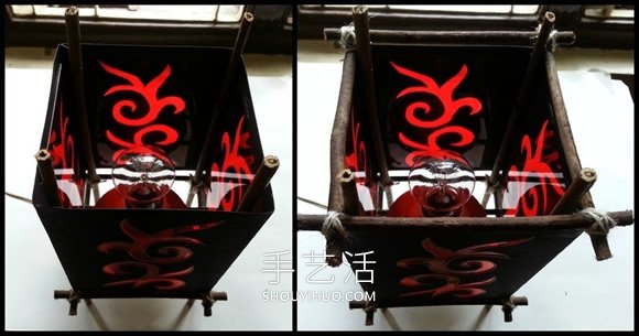 自制部落風(fēng)格燈罩燈飾的方法圖解教程 -  rpnrmr.com