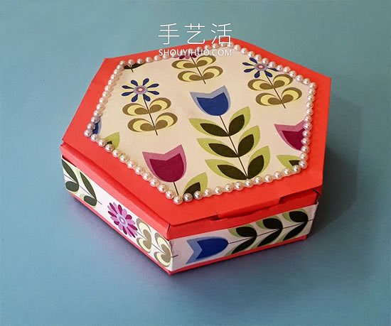 六角禮品盒的制作方法圖解教程 -  rpnrmr.com