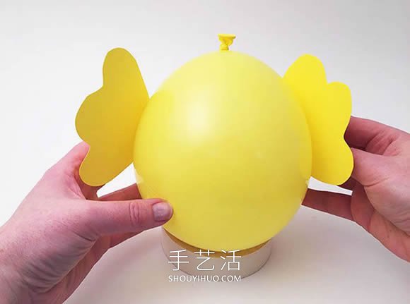 氣球簡(jiǎn)單手工制作可愛小雞的做法教程 -  rpnrmr.com