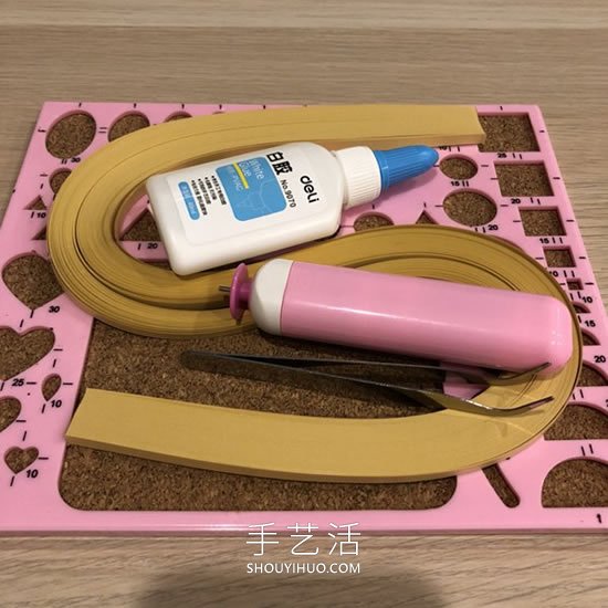 衍紙麥穗手工制作方法圖解教程 -  rpnrmr.com