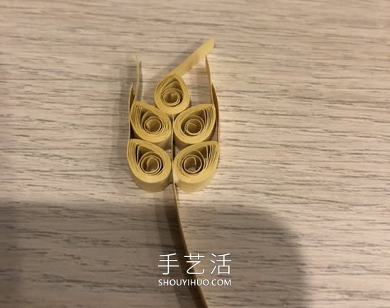 衍紙麥穗手工制作方法圖解教程 -  rpnrmr.com