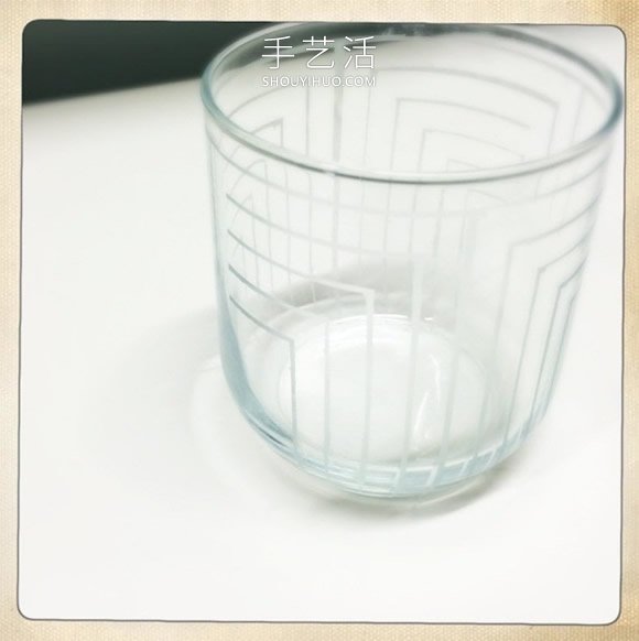 簡單自制蝕刻玻璃杯的方法圖解教程 -  rpnrmr.com