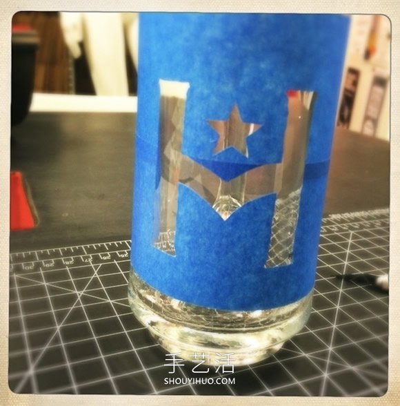 簡單自制蝕刻玻璃杯的方法圖解教程 -  rpnrmr.com