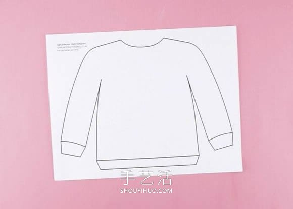 幼兒園手工制作圣誕毛衣裝飾的做法教程 -  rpnrmr.com