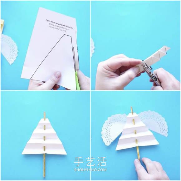 幼兒園手工制作天使木偶的做法教程 -  rpnrmr.com