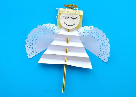幼兒園手工制作天使木偶的做法教程 -  rpnrmr.com