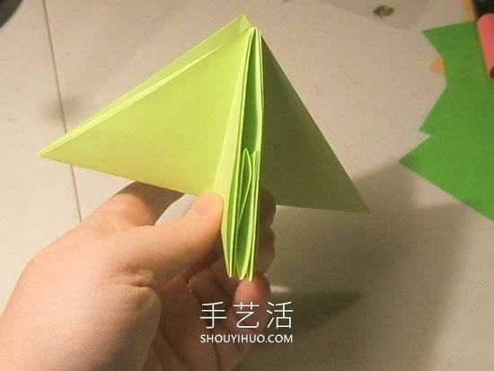 簡(jiǎn)單折紙立體圣誕樹的折法詳細(xì)步驟圖 -  rpnrmr.com