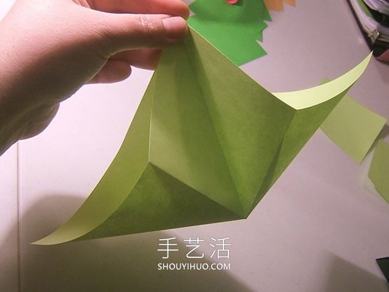 簡(jiǎn)單折紙立體圣誕樹的折法詳細(xì)步驟圖 -  rpnrmr.com