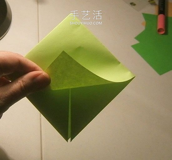 簡(jiǎn)單折紙立體圣誕樹的折法詳細(xì)步驟圖 -  rpnrmr.com