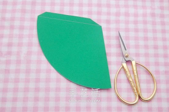 簡單卡紙手工制作立體圣誕樹的做法教程 -  rpnrmr.com
