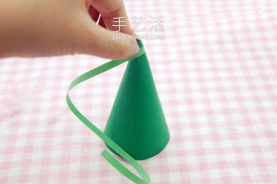 簡單卡紙手工制作立體圣誕樹的做法教程 -  rpnrmr.com