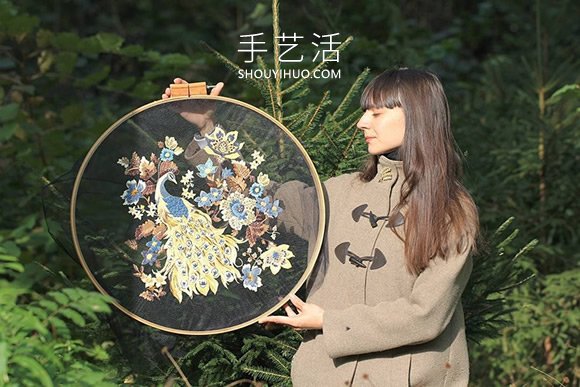 透明系花鳥刺繡！打造漂浮效果奢華刺繡工藝 -  rpnrmr.com