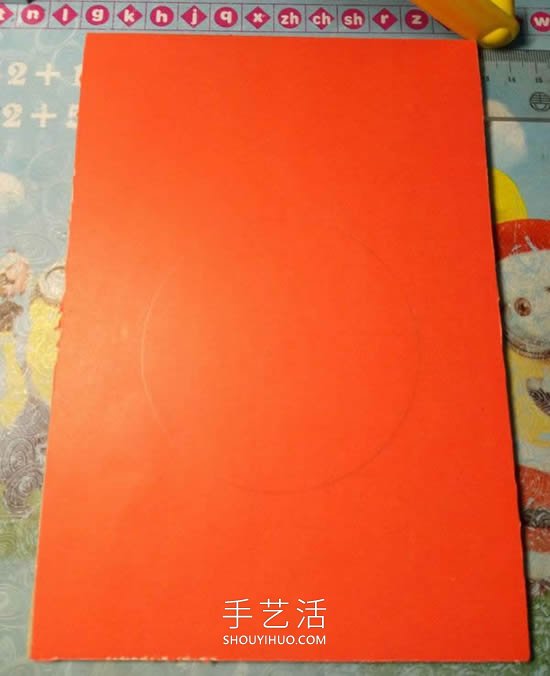 衍紙手工制作圣誕花環(huán)賀卡的做法教程 -  rpnrmr.com