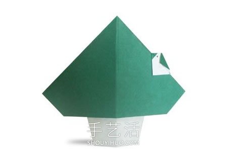 幼兒手工折紙小鳥和大樹的折法圖解教程 -  rpnrmr.com