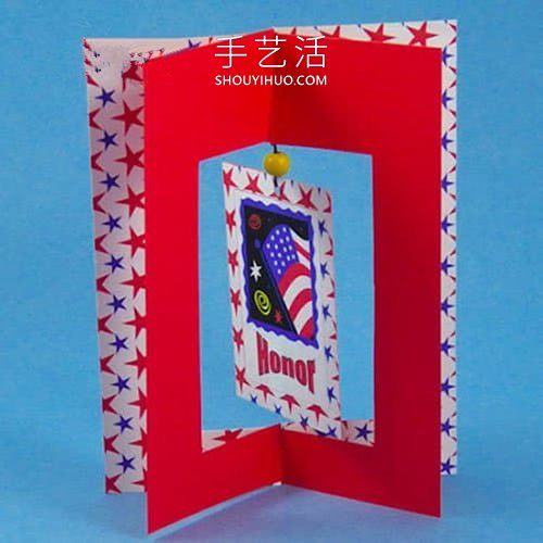 自制創(chuàng)意立體生日賀卡的方法圖解教程 -  rpnrmr.com
