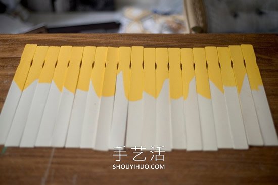 油漆棒簡單手工改造燈罩的做法教程 -  rpnrmr.com