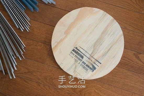 舊的百葉窗廢物利用DIY制作床頭鏡子裝飾 -  rpnrmr.com