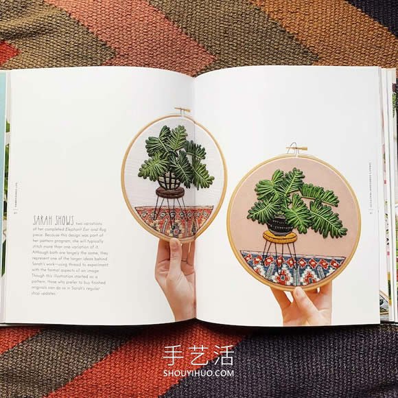 生動又細致！手工縫制刺繡插畫書作品 -  rpnrmr.com