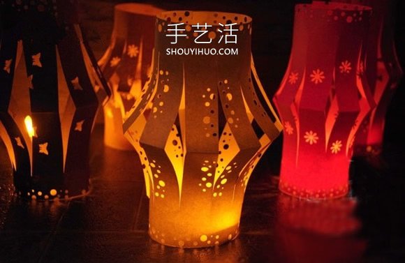 簡(jiǎn)單又好看紙燈籠的手工制作方法教程 -  rpnrmr.com