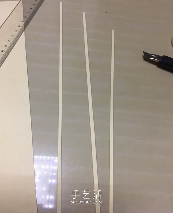 自制圓柱體掛燈燈罩的方法圖解教程 -  rpnrmr.com