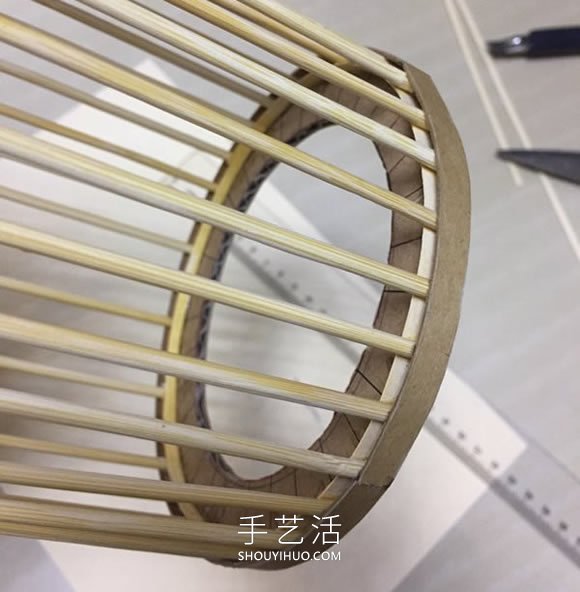 自制圓柱體掛燈燈罩的方法圖解教程 -  rpnrmr.com