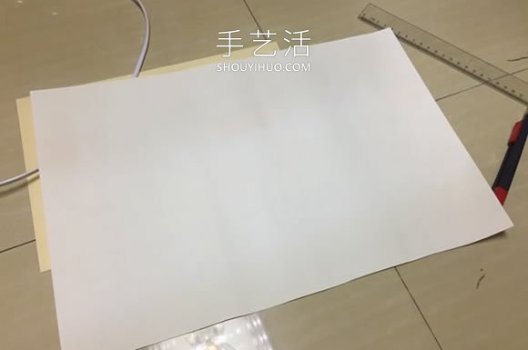 自制圓柱體掛燈燈罩的方法圖解教程 -  rpnrmr.com