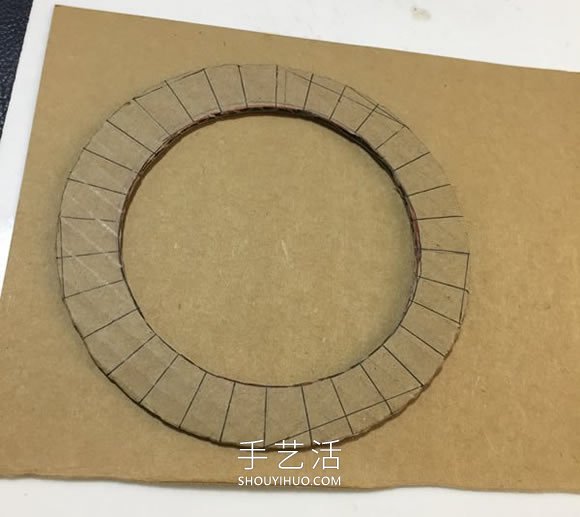 自制圓柱體掛燈燈罩的方法圖解教程 -  rpnrmr.com