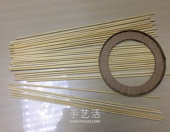 自制圓柱體掛燈燈罩的方法圖解教程 -  rpnrmr.com