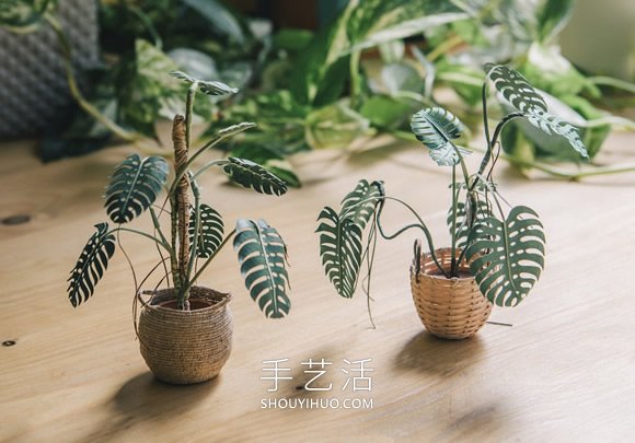 可以用兩根手指夾住的驚人手工紙藝盆栽作品 -  rpnrmr.com