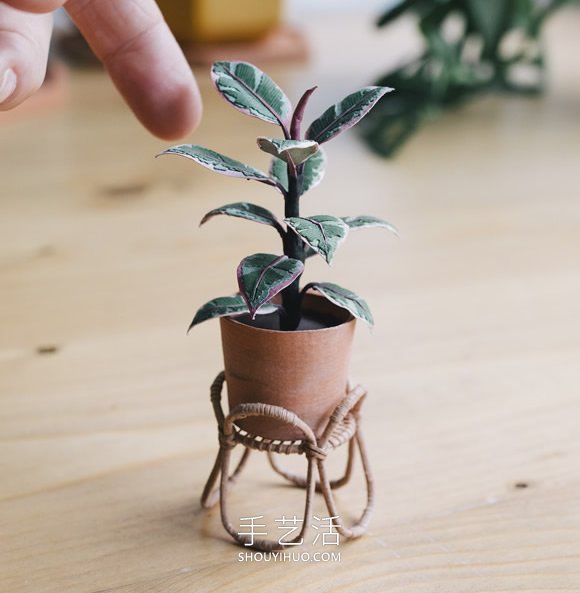 可以用兩根手指夾住的驚人手工紙藝盆栽作品 -  rpnrmr.com