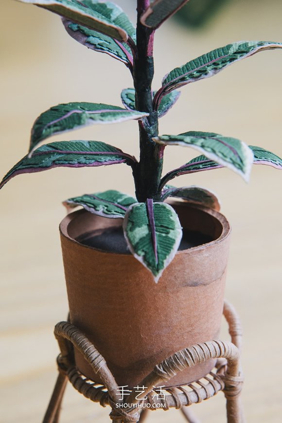 可以用兩根手指夾住的驚人手工紙藝盆栽作品 -  rpnrmr.com