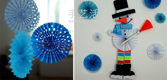 幼兒園手工制作卡紙雪人的做法教程 -  rpnrmr.com
