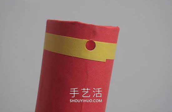 春節(jié)簡(jiǎn)單手工制作爆竹裝飾的做法教程 -  rpnrmr.com