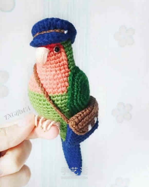 栩栩如生的鳥兒！手工鉤織精致小鳥作品圖片 -  rpnrmr.com