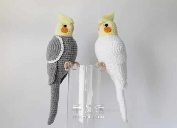 栩栩如生的鳥兒！手工鉤織精致小鳥作品圖片 -  rpnrmr.com