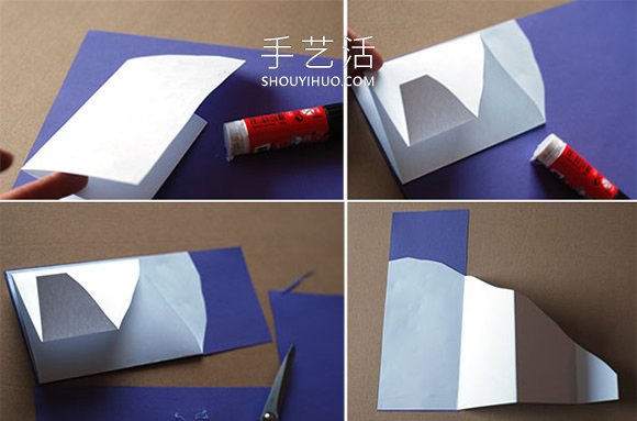 創(chuàng)意立體圣誕卡片的做法教程圖解 -  rpnrmr.com