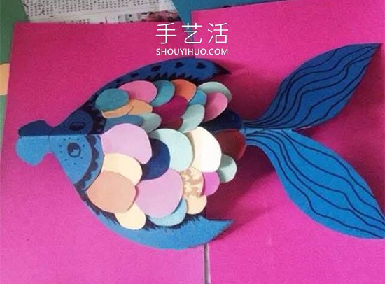 兒童手工制作年年有余掛飾的做法教程 -  rpnrmr.com