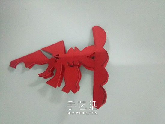春節(jié)團花剪紙的折疊方法和剪紙方法圖解 -  rpnrmr.com