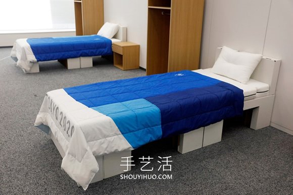環(huán)保東京奧運(yùn)會！可回收硬紙板床及聚乙烯床墊 -  rpnrmr.com