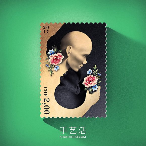 超想收藏的國(guó)際和平日郵票！絕美異域風(fēng)情設(shè)計(jì) -  rpnrmr.com